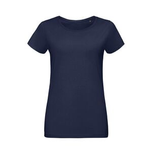 SOL'S 02856 - Martin Women T Shirt Donna Slim Girocollo Blu oltremare