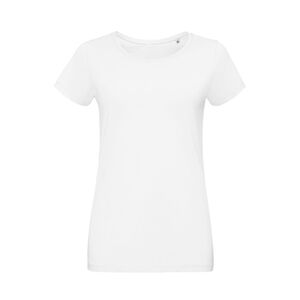 SOL'S 02856 - Martin Women T Shirt Donna Slim Girocollo Bianco