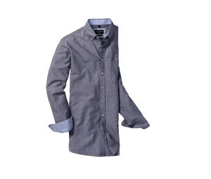 Russell Collection RU920M - CAMICIA UOMO OXFORD COTONE BIO