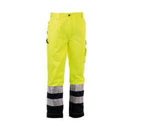 Herock HK012 - Pantaloni Olympus Fluorescent Yellow/Navy