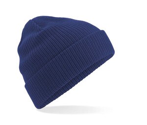 Beechfield BF050 - Cappellino Beanie Cotone Biologico Oxford Navy