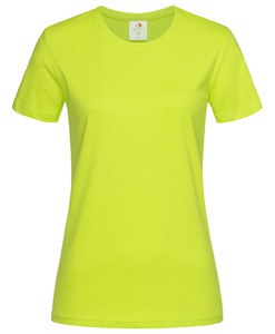 Stedman STE2600 - T-shirt girocollo da donna classica Bright Lime