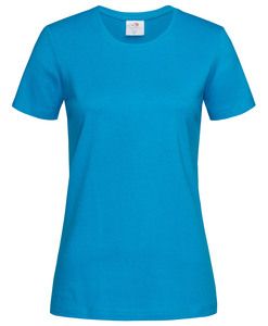 Stedman STE2600 - T-shirt girocollo da donna classica Ocean Blue