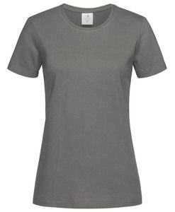 Stedman STE2600 - T-shirt girocollo da donna classica Real Grey