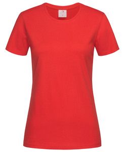 Stedman STE2600 - T-shirt girocollo da donna classica Scarlet Red