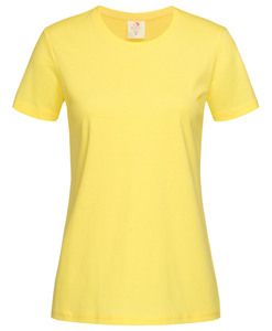 Stedman STE2600 - T-shirt girocollo da donna classica Giallo oro