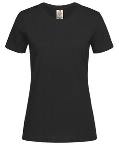 Stedman STE2620 - T-shirt girocollo organica classica da donna Black Opal
