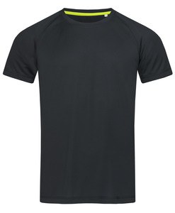 Stedman STE8410 - T-shirt con girocollo da uomo Black Opal
