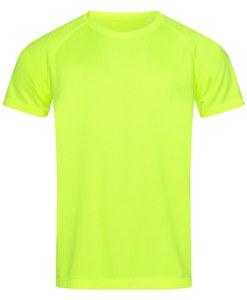 Stedman STE8410 - T-shirt con girocollo da uomo Cyber Yellow