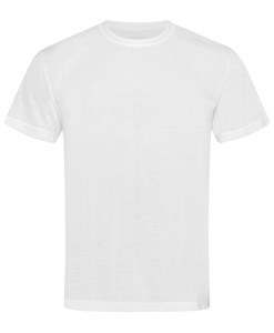 Stedman STE8600 - T-shirt con girocollo da uomo Bianco