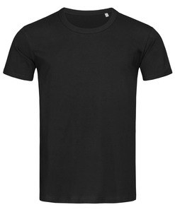Stedman STE9000 - T-shirt con girocollo da uomo BEN Black Opal