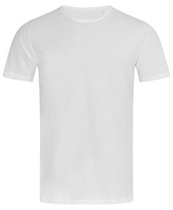 Stedman STE9100 - T-shirt girocollo da uomo in finissimo cotone Bianco