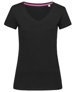 Stedman STE9130 - T-shirt donna manica corta Megan ss Black Opal