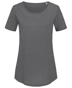 Stedman STE9320 - T-shirt con girocollo da donna ORGANIC Slate Grey