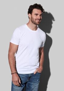 Stedman STE9600 - T-shirt con girocollo da uomo CLIVE Marina Blue