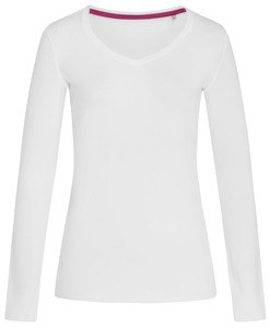 Stedman STE9720 - T-shirt manica lunga da donna CLAIRE Bianco