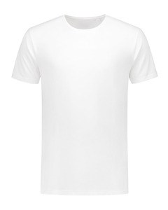 Lemon & Soda LEM1130 - T-shirt crewneck fine cotton elasthan Bianco