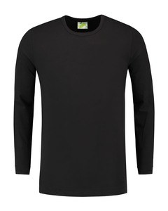 Lemon & Soda LEM1265 - T-shirt Crewneck cot/elast LS for him Nero