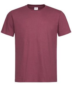 Stedman STE2000 - T-shirt girocollo da uomo classica Burgundy Red
