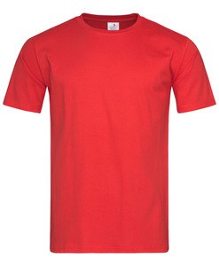 Stedman STE2010 - T-shirt girocollo da uomo classica Scarlet Red