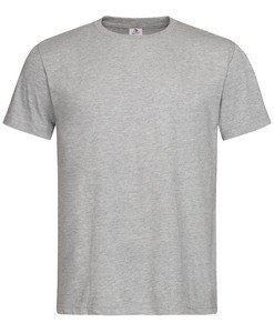 Stedman STE2020 - T-shirt girocollo da uomo classica organica Grey Heather