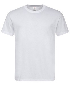 Stedman STE2020 - T-shirt girocollo da uomo classica organica Bianco