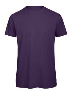 B&C BC042 - T-shirt da uomo in cotone biologico Urban Purple