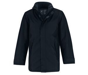 B&C BC332 - Parka da uomo foderato Blu navy