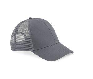 Beechfield BF060 - Cappello in maglia di cotone biologico Graphite Grey