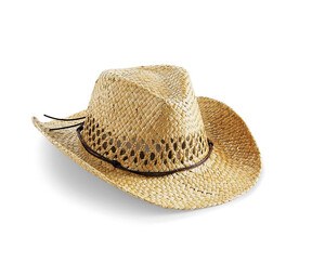 Beechfield BF735 - Cappello da cowboy Naturale