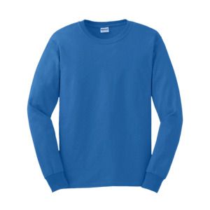 Gildan GN186 - T-shirt da uomo a maniche lunghe Ultra-T Blu royal