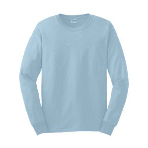 Gildan GN186 - T-shirt da uomo a maniche lunghe Ultra-T Blu chiaro