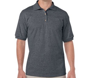 Gildan GN880 - Polo Maniche Corte Dark Heather