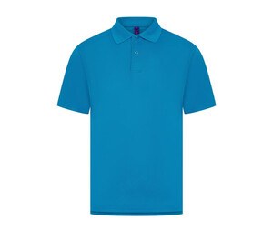 Henbury HY475 - Polo da uomo Cool Plus Sapphire