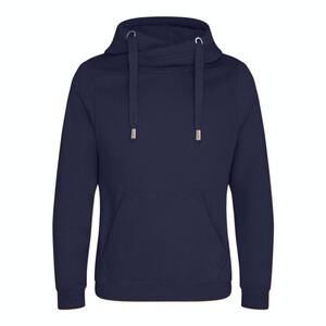 AWDIS JUST HOODS JH021 - Felpa con collo incrociato Oxford Navy