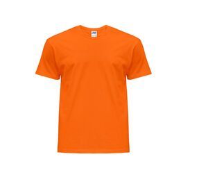 JHK JK145 - T-shirt da uomo girocollo Madrid Arancio