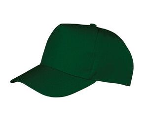 Result RC084 - Boston 5-Panel Printers Cap Verde bottiglia