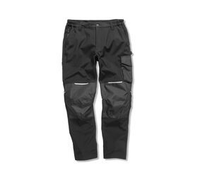 Result RS473 - Pantaloni da lavoro slim in softshell Black