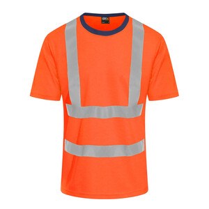 PRO RTX RX720 - T-shirt ad alta visibilità Hv Orange / Navy