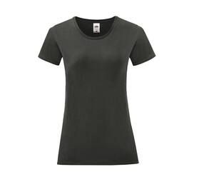 Fruit of the Loom SC151 - T-shirt girocollo 150 Light Graphite