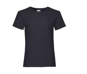 Fruit of the Loom SC229 - T-shirt Valueweight per ragazze Deep Navy