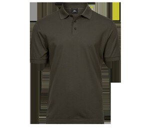 Tee Jays TJ1405 - Polo stretch di lusso da uomo Dark Olive