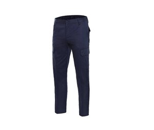 VELILLA V3013 - PANTALONI 100% COTONE MULTI-TASCHE Blu navy