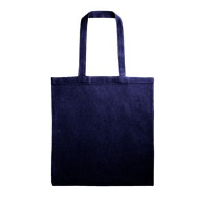 Westford mill WM125 - Borsa tote grande 100% cotone Blu oltremare