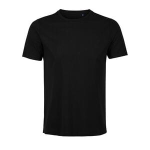 NEOBLU 03184 - Lucas Men T Shirt Uomo Manica Corta Jersey Mercerizzato Nero profondo