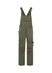 Tricorp T67 - Salopette unisex con bretelle in twill Cordura Army