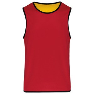 Proact PA044 - Canotta da rugby reversibile Sporty Red / Sporty Yellow