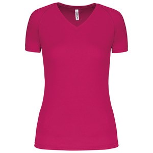 Proact PA477 - T-shirt donna sportiva a manica corta scollo a V