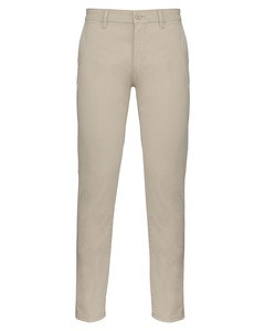 Kariban K740 - Pantaloni chino da uomo Beige