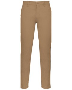 Kariban K740 - Pantaloni chino da uomo Camel